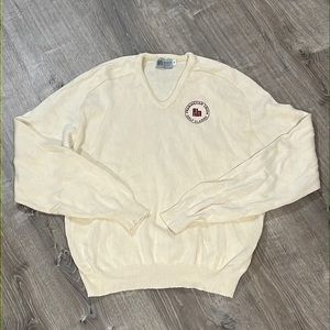 Vintage Golf Classic Tournament Sweater by Franklin Mills - Framingham Union